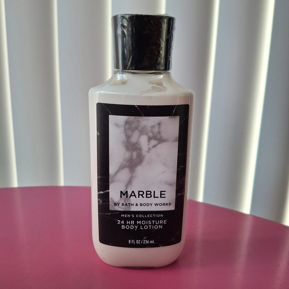 Bath & Body Works MARBLE Men's Collection 8 oz Body Lotion Discontinued